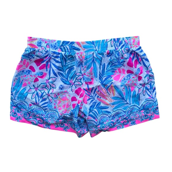 Lilly Pulitzer Katia Short Resort White Rainforest Retreat size medium - Picture 3 of 7